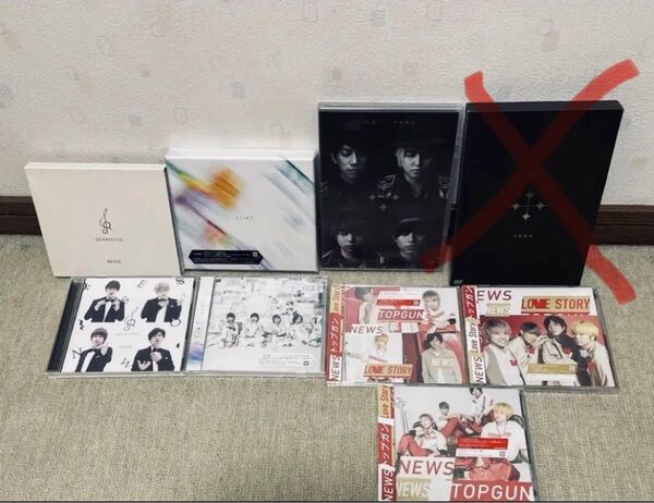 ※超貴重!※ 期間限定!NEWS CD・DVD豪華詰め合わせセット(CD・DVD8枚入り)