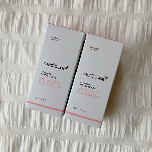 medicube メディキューブ PDRNピンクペプチドセラム ピンクアンプル30ml 2本セット