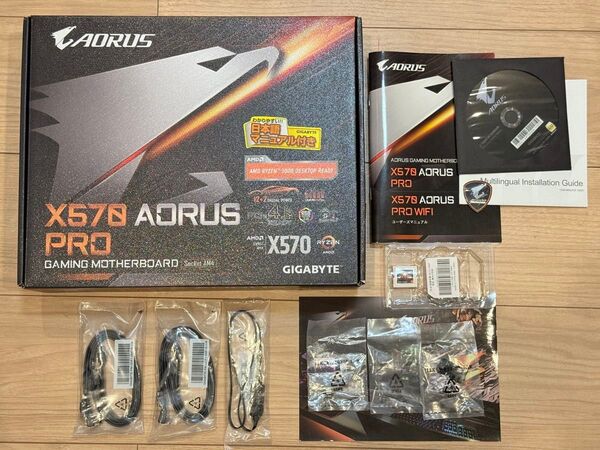 X570 AORUS PRO + AMD Ryzen 9 5950X