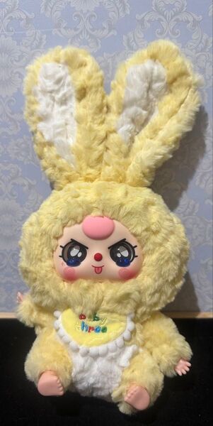 baby three ぬいぐるみ オイル目 イエロー