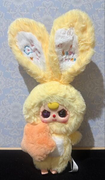 baby three ぬいぐるみ キラキラお目目 黄色