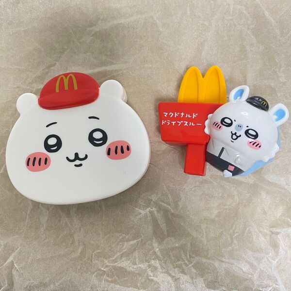 マクドナルド ハッピーセット 第二弾 モモンガのボールサインえんぴつキャップ ちいかわメモセット