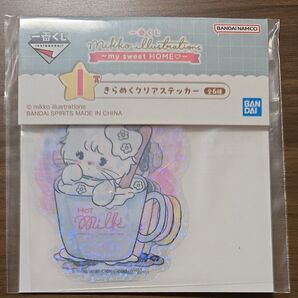 一番くじ Mikko illustrations きらめくクリアステッカー ミッコ mikkocharacters