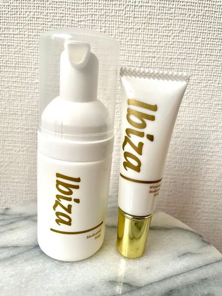 2点【新品未開封】IBIZA 美白クリーム 10g、IBIZA 薬用ボディーソープ 30ml