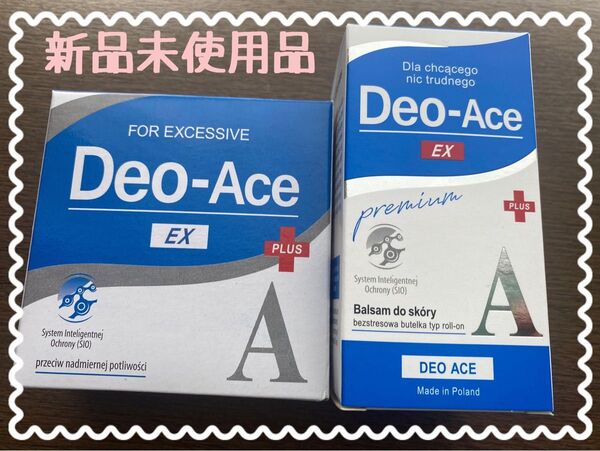 新品未使用 DEO-ACE EX PLUS 40ml & 固形石鹸100g