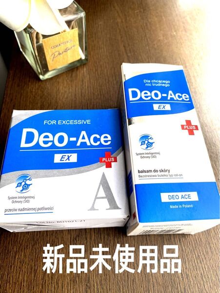 新品未使用 DEO-ACE EX PLUS 40ml & 固形石鹸100g
