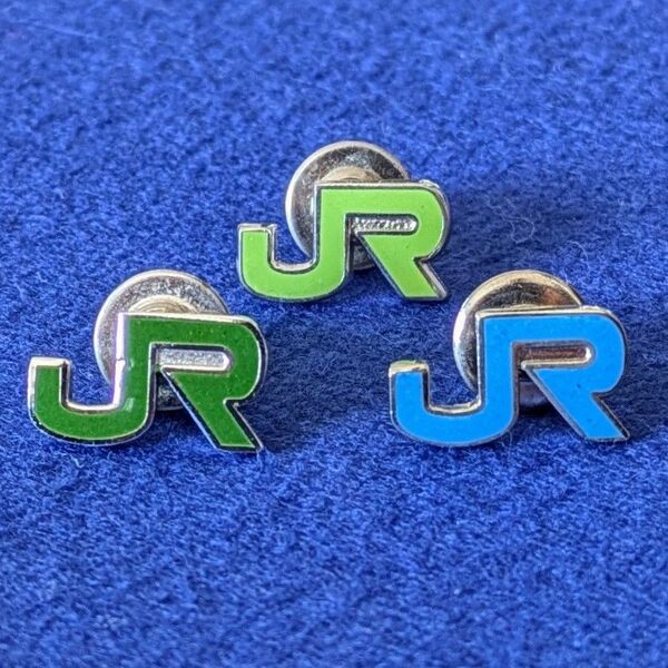 鉄道関連用品 JR社章 鉄道ピンバッジ 各3点