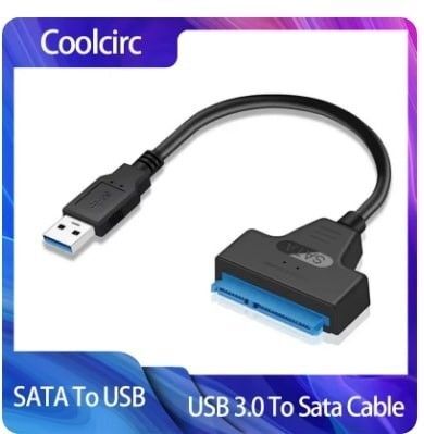 SATA変換アダプター USB3.0 2.5インチHDD/SSD用 SATA22Pin 新品未使用 ヤ121