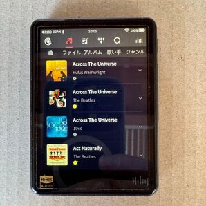 HiByMusic R3Pro Saber Black 2. 5mmバランス搭載 外部メモリ対応 小型DAP