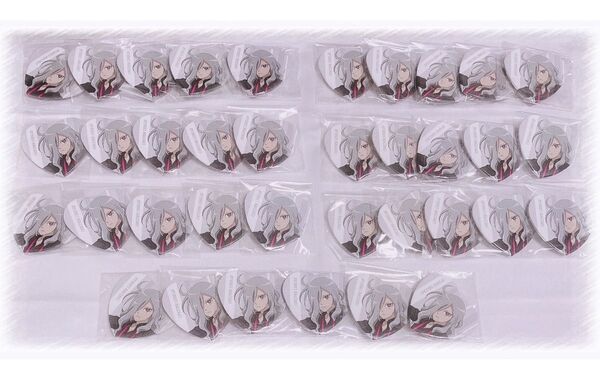 【限定価格】イナイレ 灰崎凌兵 HMV ハート缶バッジ