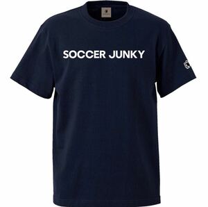 Soccer Junky/サッカージャンキー/半袖TEE BasicSJ+9(ネイビー)/SJ20214/サイズXL