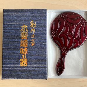 【新品・未使用品】日光彫 手鏡 姫鏡 創作工芸