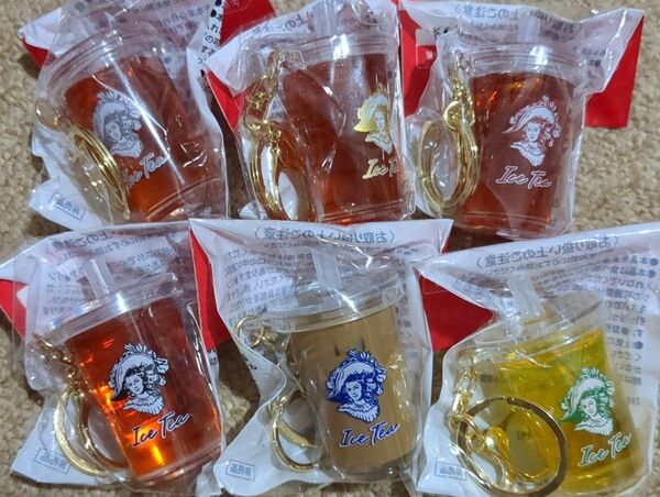 キリン 午後の紅茶 キーホルダー 6個 第二弾