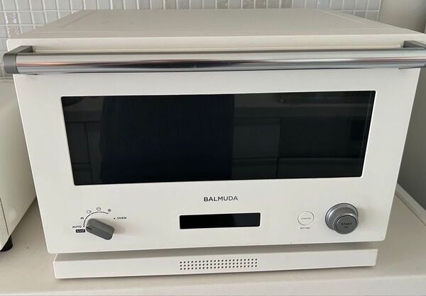 【ジャンク品】BALMUDA レンジ ホワイトK04A-WH 2019年製