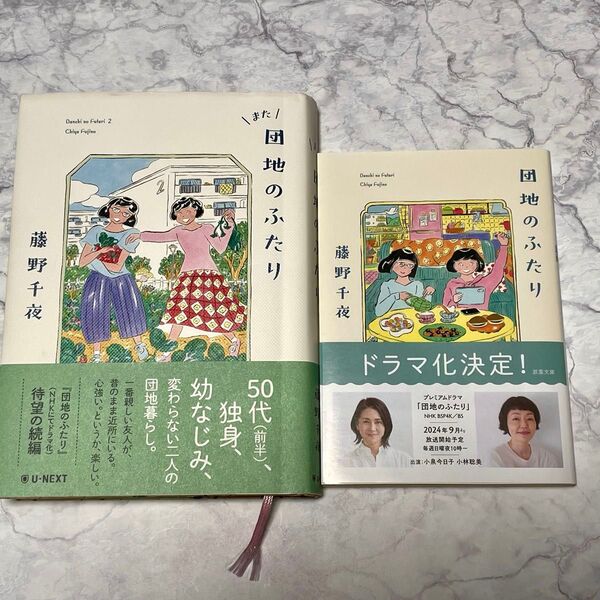 【2冊】また団地のふたり 藤野千夜/著