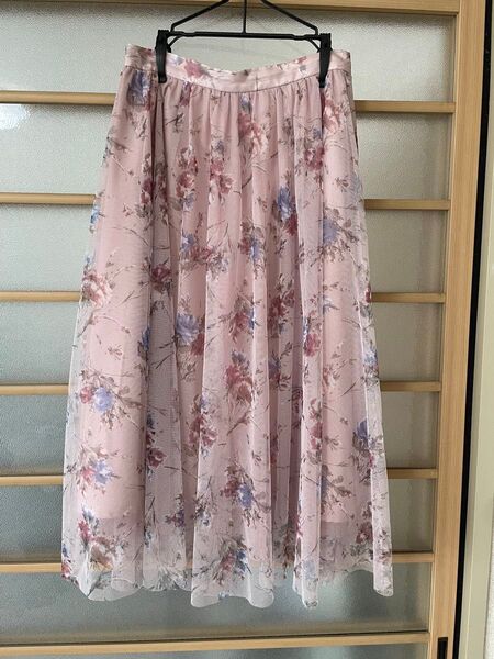 MISCH MASCH ミッシュマッシュ レーススカート花柄