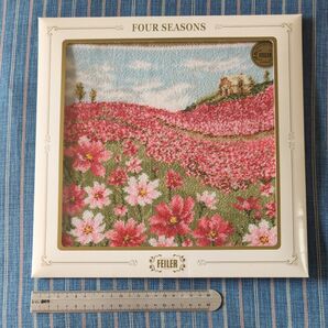 FEILER ハンカチ FOUR SEASONS コスモス 未使用