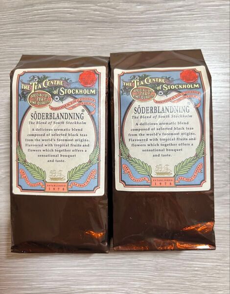 【北欧高級紅茶】北欧紅茶 セーデルブレンド 100g ×2袋 ラスト1点 ※フリマへの出品は5月30日までで終了