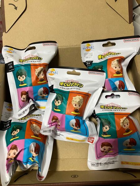 びっくらたまご 入浴剤 僕のヒーローアカデミア ころんとあっぷマスコット 5個セット ヒロアカ バンダイナムコ