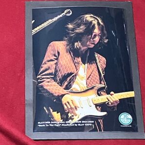 ギター TAKURO GLAY エンタメくじ クリアポスター
