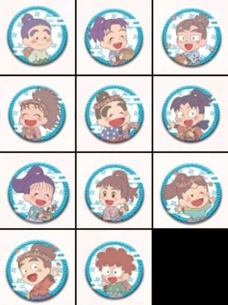 忍たま乱太郎 アニメイトカフェ アニカフェ 缶バッジ 一年は組 コンプリート