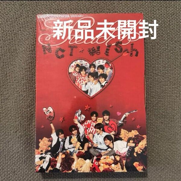 NCT WISH Steady WISH ver. 新品未開封 赤