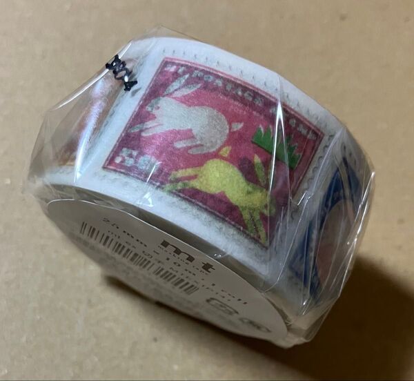カモ井加工紙 mt ex 切手 MTEX1P141 25mm×10mmt マスキングテープ