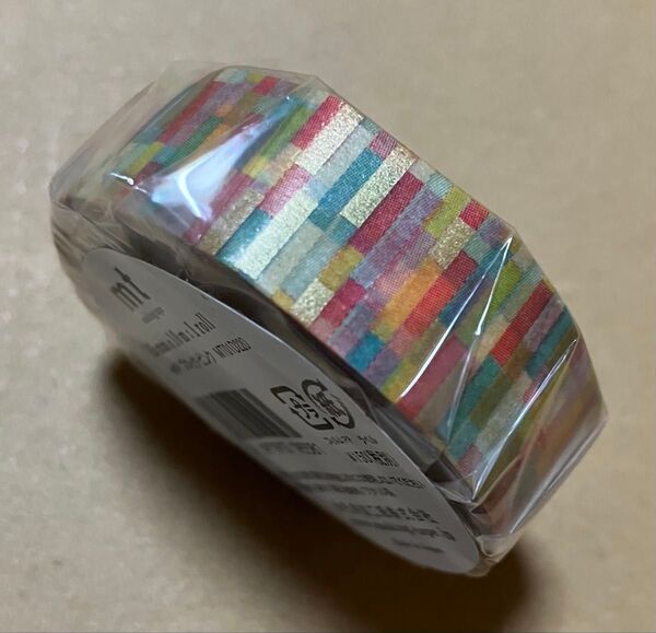 カモ井加工紙 mt 1P ブロックピンク 幅15mm×10m巻き MT01D220mt マスキングテープ