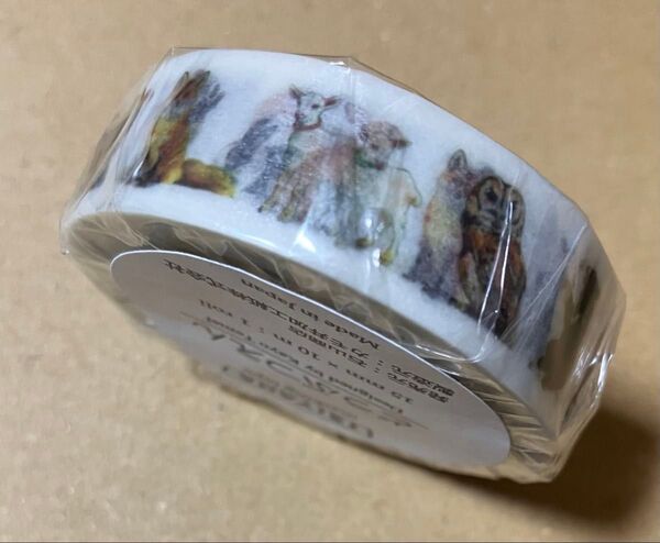 石山商店 どうぶつえん マスキングテープ カモ井 マステ