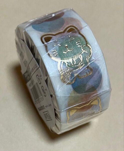 非売品 箔ニャン太 マスキングテープ