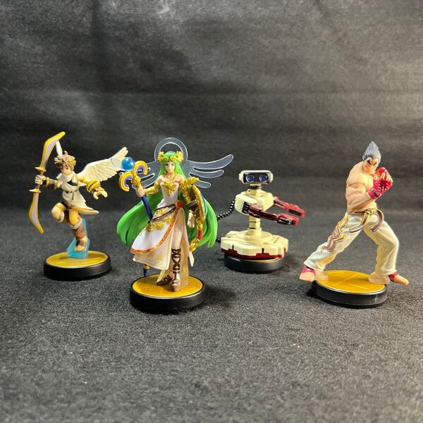 ① amiibo アミーボ(スマブラ)4種セット