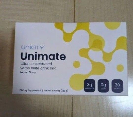 unicityユニマテレモン1箱30包 新品未開封