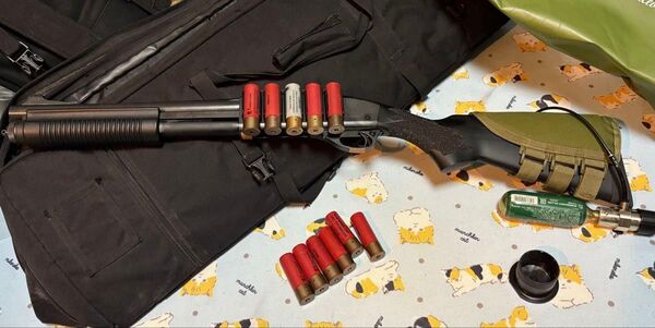 マルイ M870 タクティカル 【ガスショットガン/18才以上】外部ソース ショートバレル加工済み 東京マルイ