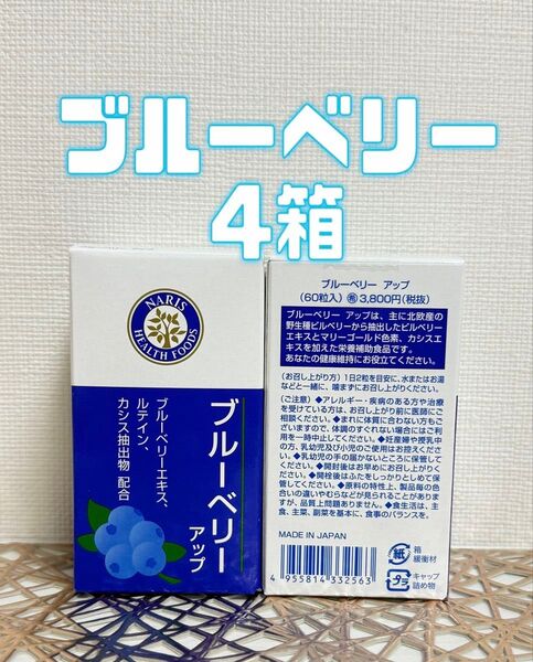 ナリス化粧品★サプリメント ブルーベリー 4箱+おまけ付き★