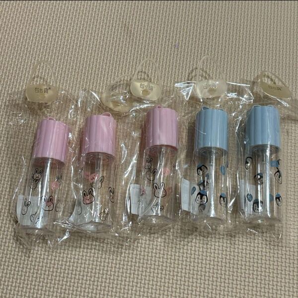 スプレーボトル 小分け 35ml 5個セット うさぎとペンギン
