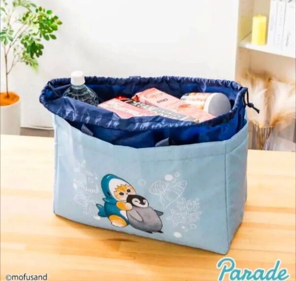 mofusand モフサンド レジかごバッグ サメにゃん