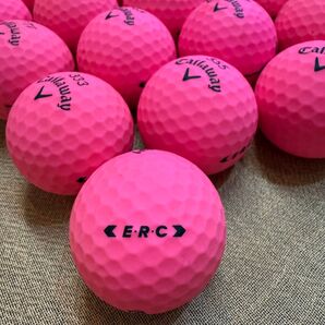 ロストボール キャロウェイ ERC ボールド ピンク 28個 マットピンク 艶消し
