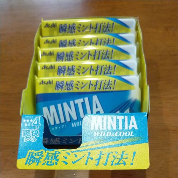 アサヒ MINTIA WILD&COOL 50粒×5個