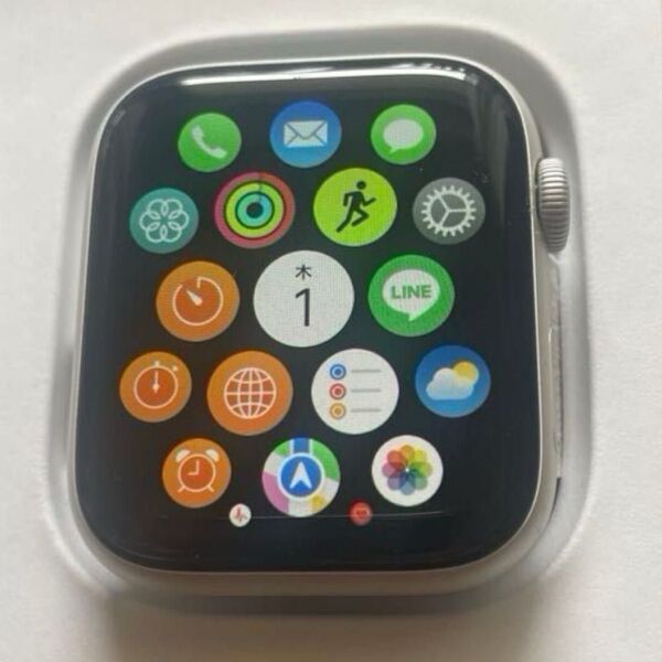 MU6C2J/A Apple Watch Series 4 44mm Silver Aluminum GPSモデル