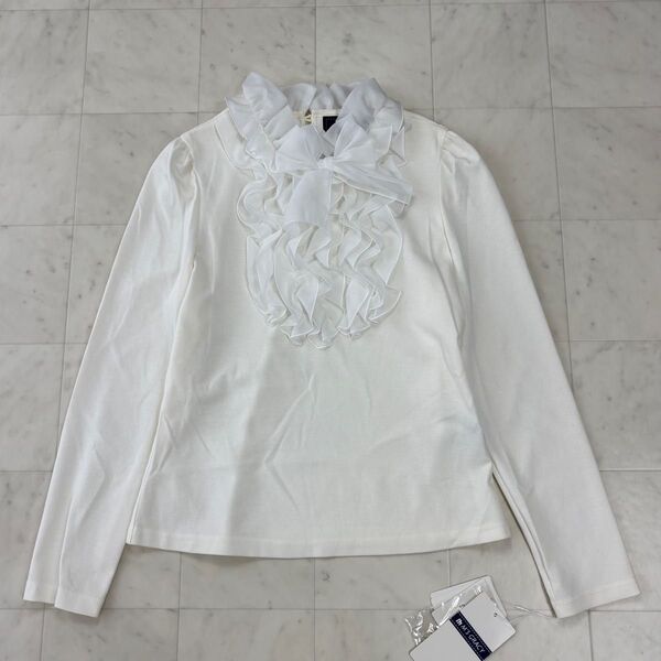 M'S GRACY★新品★フリルリボンカットソー トップス