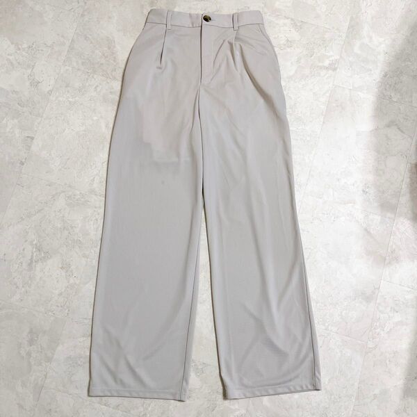GU ストレートパンツ S グレー