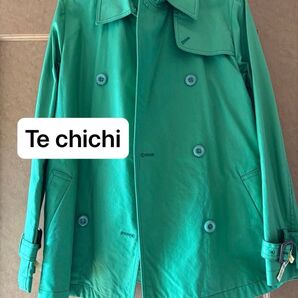 テチチ スプリングトレンチコート ショート丈