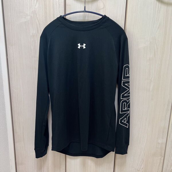 UNDER ARMOUR バスケットボール ロングTシャツ メンズ S ブラック