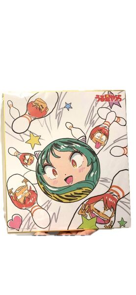 うる星やつら BD.DVD特典 浅野直之書き下ろし色紙 ラムちゃん/あたる