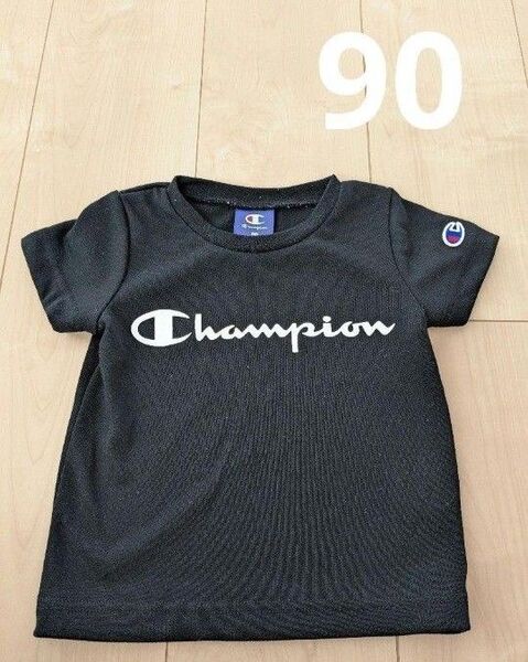 Champion チャンピオン 半袖 Tシャツ 男の子 黒色 90 ベビー服