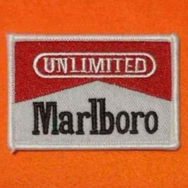 Marlboro Unlimited 刺繍パッチ アイロンワッペン レトロデザイン パッチ