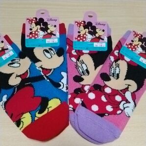 Disney ディズニー スニーカーソックス ショートソックス 靴下