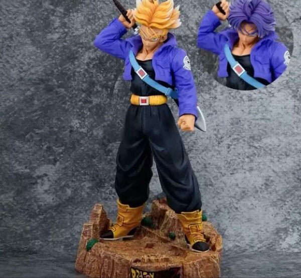ドラゴンボール トランクス 顔変えパーツ付き 新品未使用品。