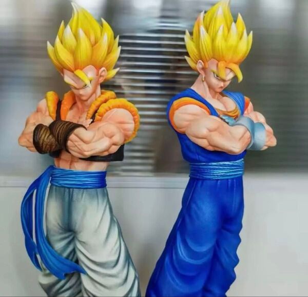 ドラゴンボール ベジット&ゴジータ 2体セット(顔変えパーツ付き) 新品未使用品。