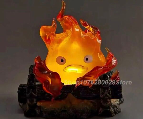 ハウルの動く城 カルシファー 目に破れあり 新品未使用品。